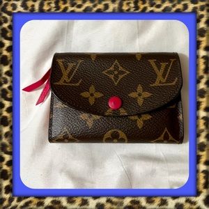 👑AUTHENTIC Louis Vuitton Small Rosalie Wallet